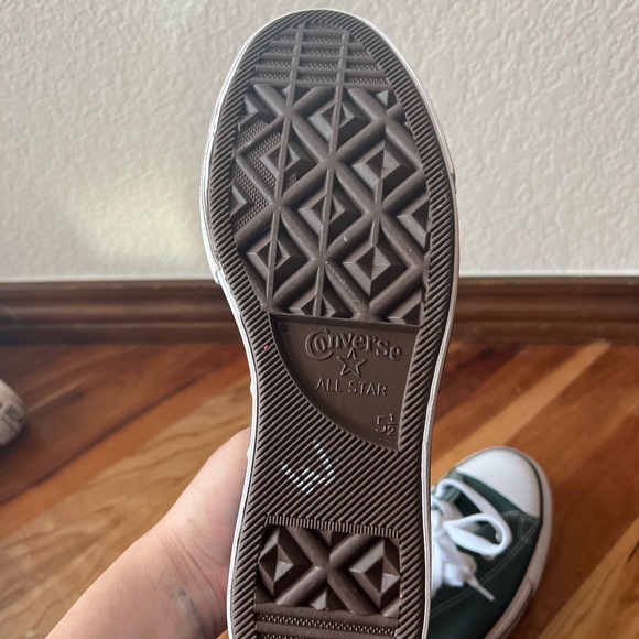 CONVERSE CTAS OX LIFT FOREST PINE/WHITE/BLACK WOMEN'S PLATFORM SNEAKERS A06181C - Picture 13 of 13